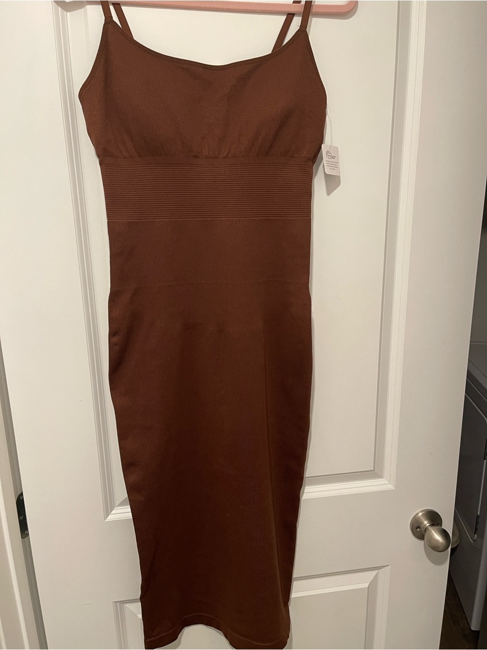 Spandex like Brown Bodycon shaper- Women's Slim Fit